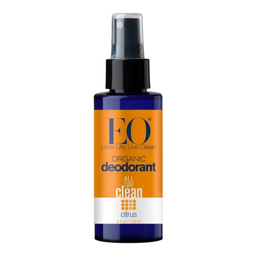 EO Ageless Skin Care Organic Spray Deodorant - Citrus on white background