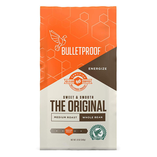 Bulletproof  The Original Whole Bean Coffee on white background
