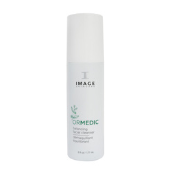Ormedic Balancing Facial Cleanser on white background