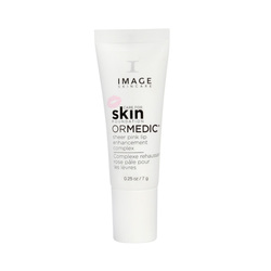 Ormedic Sheer Pink Lip Enhancement Complex on white background