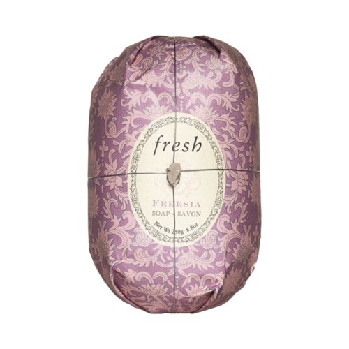 Fresh Oval Soap - Freesia on white background