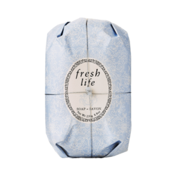 Oval Soap - Fresh Life on white background
