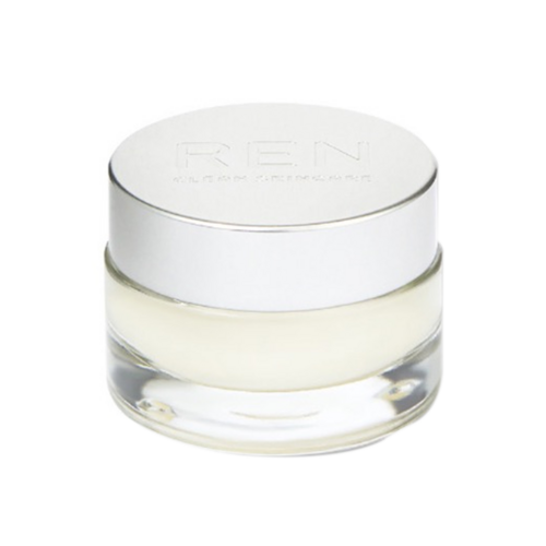 Ren Overnight Glow Dark Spot Sleeping Cream on white background