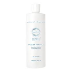 Oxygen Formula on white background