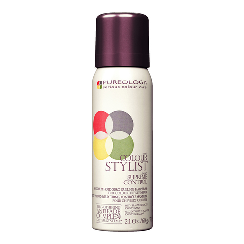 Pureology Supreme Control Hair Spray on white background
