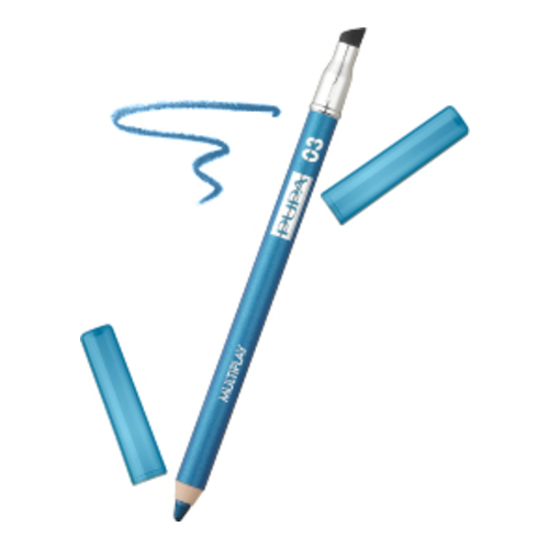 Pupa Multiplay 3 in 1 Eye Pencil - 02 Electric Green on white background