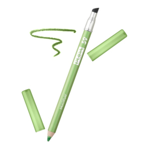 Pupa Multiplay 3 in 1 Eye Pencil - 02 Electric Green on white background