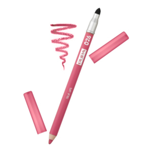 Pupa True Lips Lip Pencil - 02 Tea Rose on white background