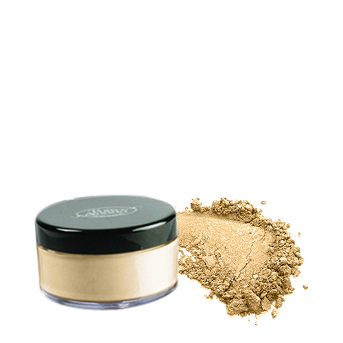 Pure Anada Mineral Foundation - Amber Honey on white background