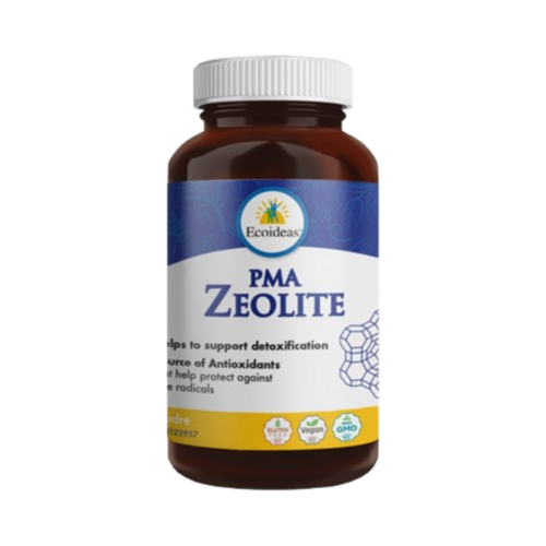 Ecoideas PMA Zeolite Powder, 60g/2.12 oz Ecoideas PMA Zeolite Powder on white background