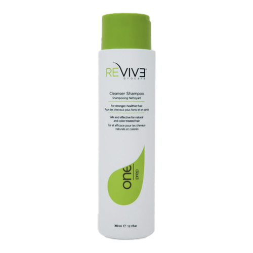 REVIVE procare PREP Cleanser Shampoo on white background