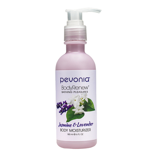 Pevonia Body Renew Jasmine and Lavender Body Moisturizer on white background
