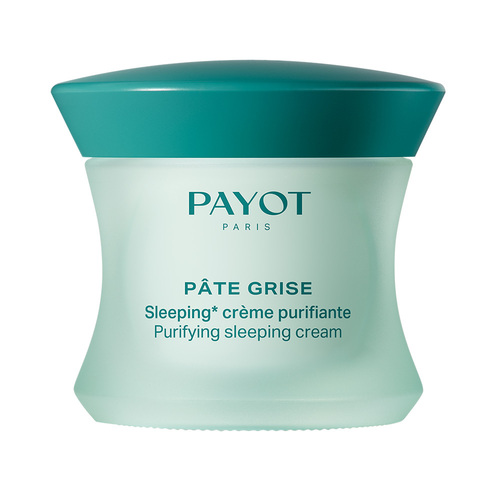 Payot Pate Grise Purifying Sleeping Cream on white background