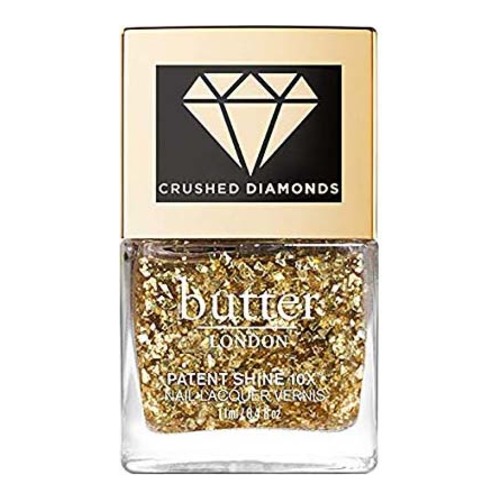 butter LONDON Patent Shine 10x - Crushed Diamond Collection - 24K on white background