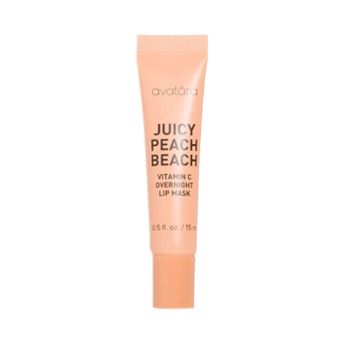 avatara Peach Beach Lip Mask, 15ml/0.51 fl oz