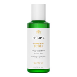 Peppermint Avocado Shampoo on white background