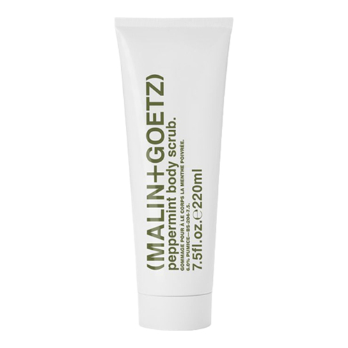 Malin + Goetz Peppermint Body Scrub on white background