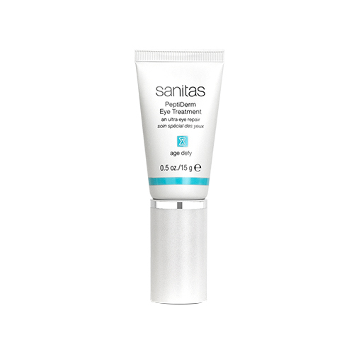 Sanitas PeptiDerm Eye Treatment on white background