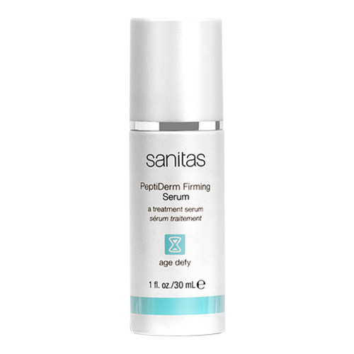 Sanitas PeptiDerm Firming Serum on white background