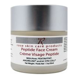 Peptide Face Cream on white background