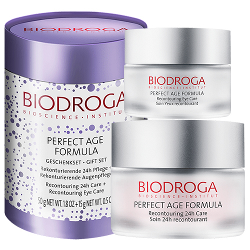 Biodroga Perfect Age Formula Gift Set - Recontouring 24h Care and Eye Care, 1 set