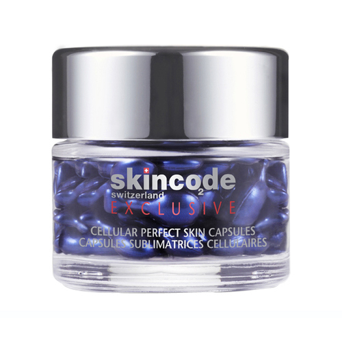 Skincode Perfect Skin Capsules on white background
