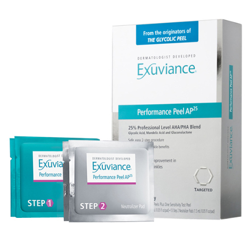 Exuviance Performance Peel AP25 on white background