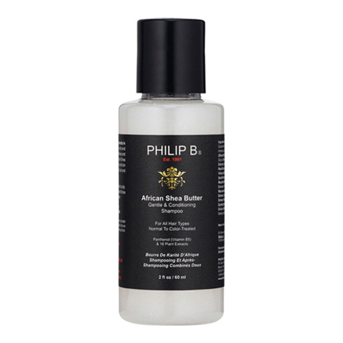 Philip B Botanical African Shea Butter Gentle and Conditioning Shampoo on white background