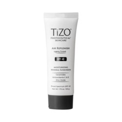 Photoceutical AM Replenish Tinted SPF 40 on white background