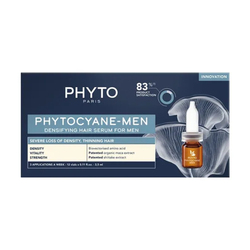 Phytocyane-Men Densifying Hair Serum For Men on white background