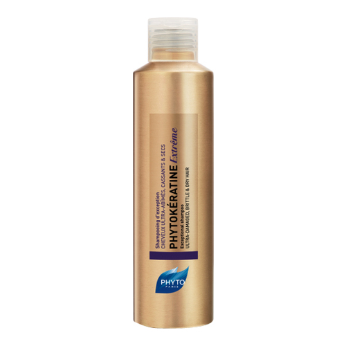 Phyto Phytokeratine Extreme Exceptional Shampoo on white background