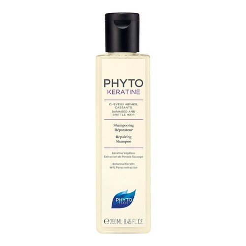 Phyto Phytokeratine Shampoo on white background