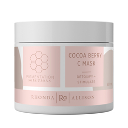 Pigmentation Solution Cocoa Berry C Mask on white background