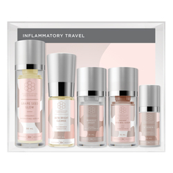 Pigmentation Solutions Inflammatory Travel Kit on white background