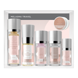 Pigmentation Solutions Melasma Travel Kit on white background