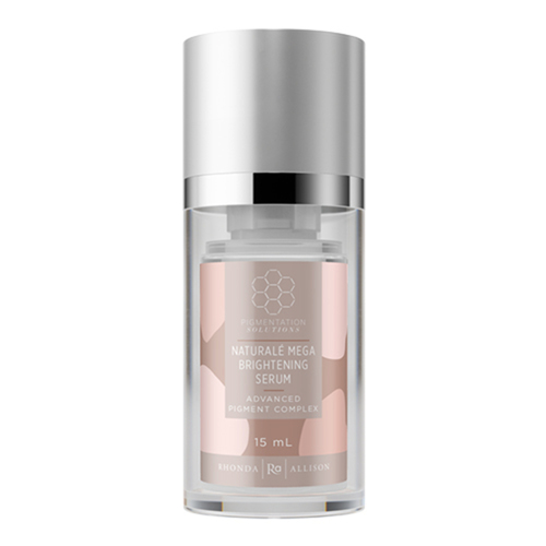 Rhonda Allison Pigmentation Solutions Naturale Mega Brightening Serum on white background