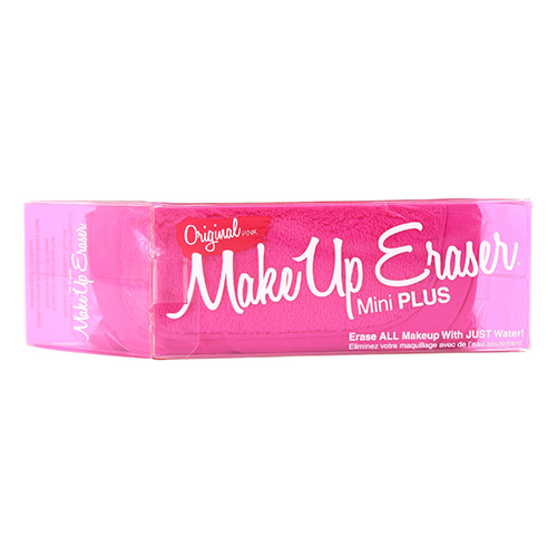 The Original Makeup Eraser Pink Mini Plus on white background