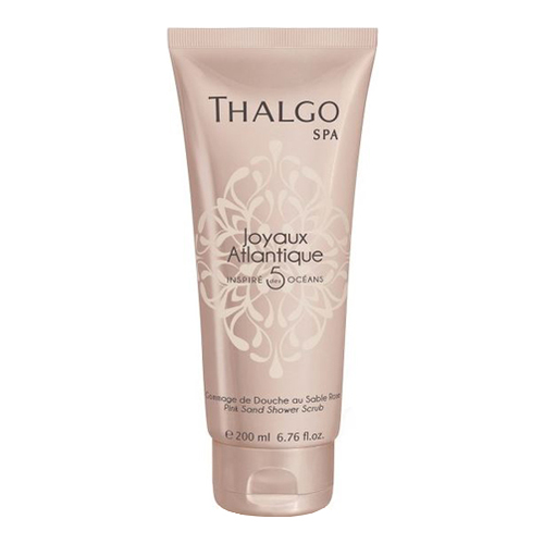 Thalgo Joyaux Atlantique Pink Sand Shower Scrub on white background