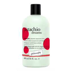 Pistachio Dreams Hydrating Shower Gel on white background