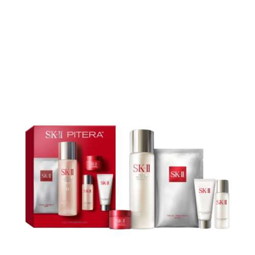 SK-II Pitera Cult Favorites Set on white background