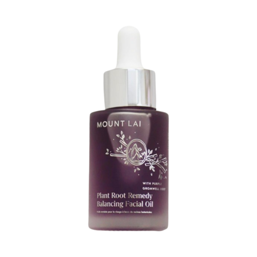 Mount Lai Plant Root Remedy Balancing Facial Oil on white background