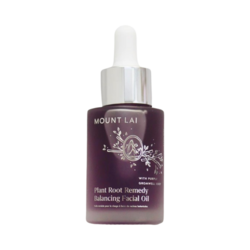 Plant Root Remedy Balancing Facial Oil on white background