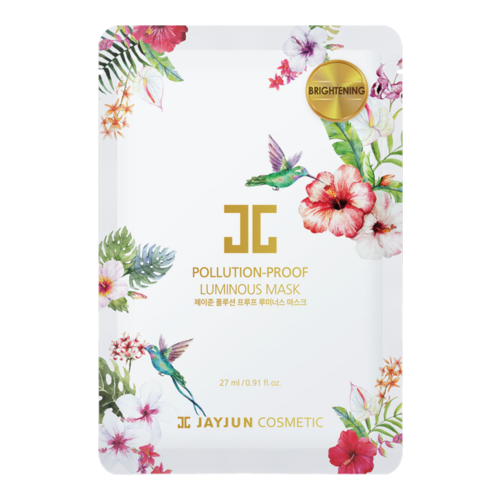 JAYJUN Pollution Proof Luminous Mask  (27ml x 10 sheets), 1 set