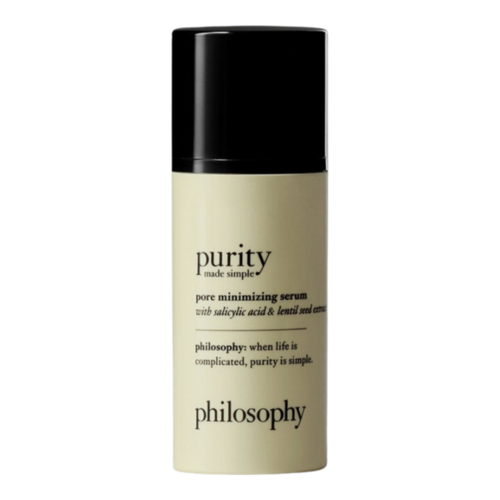 Philosophy Pore Minimizing Serum on white background