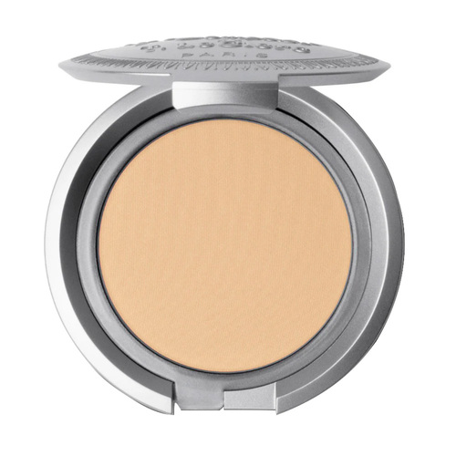 T LeClerc Powder Compact Foundation - 01 Perle on white background