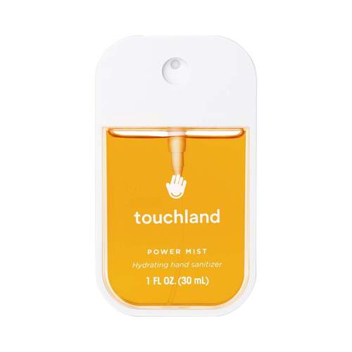 Touchland Power Mist Hydrating Hand Sanitizer - Citrus Grove on white background