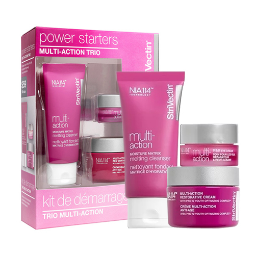 Strivectin Power Starters Multi-Action Trio Set on white background