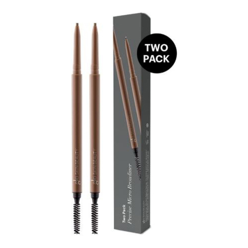Glo Skin Beauty Precise Micro Browliner - Two Pack - Light Brown, 2 x 0.1g/0.03 oz