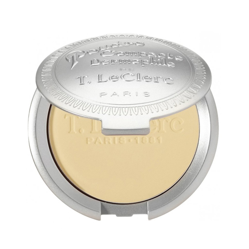 T LeClerc Pressed Powder - Ambre on white background