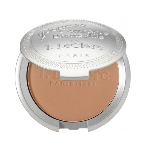 T LeClerc Pressed Powder - Banane on white background